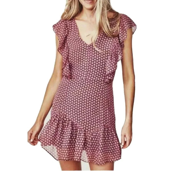 LoveShackFancy Alanis  Ruffle Tiered Mini Dress - Picture 2 of 13